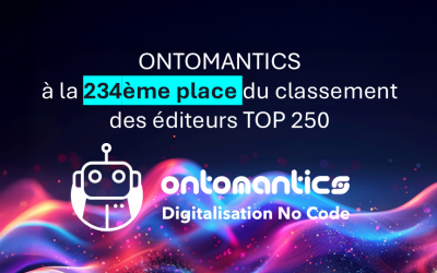 Ontomantics intègre le Top 250 des éditeurs de logiciels en France