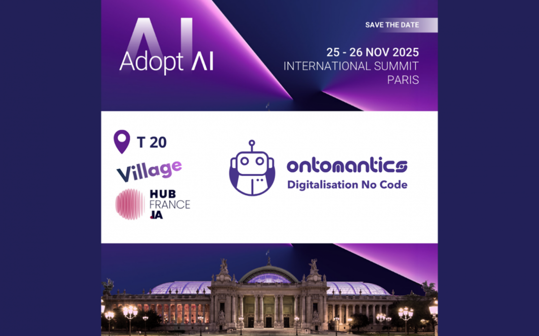 Ontomantics au salon Adopt IA 2025 : au cœur de l’intelligence artificielle d’entreprise