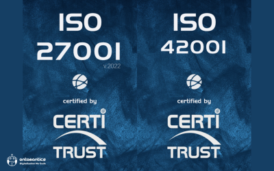 Ontomantics certifiée ISO 27001 et ISO 42001