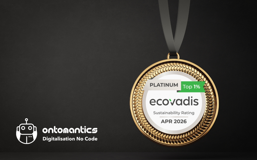 Ontomantics obtient la médaille Platinum EcoVadis